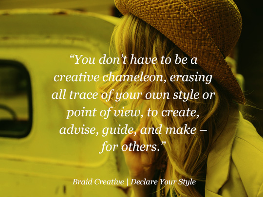 Own your personal branding style
