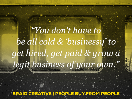 how to get hired as a creative entrepreneur
