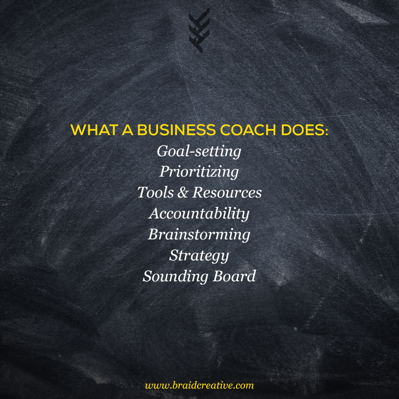 what does a business coach do